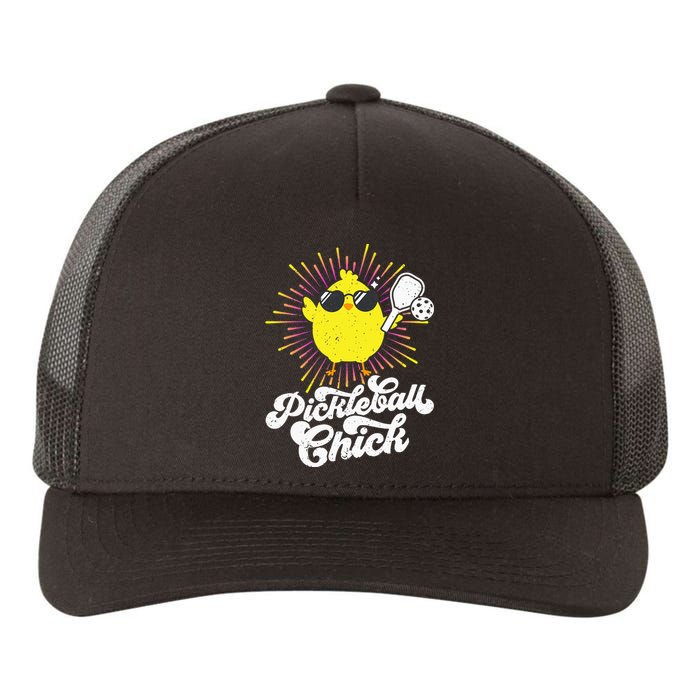 Pickleball Pickleball Chick Pickleball Lover Yupoong Adult 5-Panel Trucker Hat