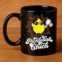 Pickleball Pickleball Chick Pickleball Lover 11oz C Handle Ceramic Mug