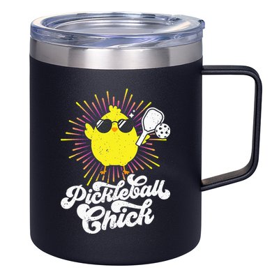 Pickleball Pickleball Chick Pickleball Lover 12oz Stainless Steel Coffee Mug