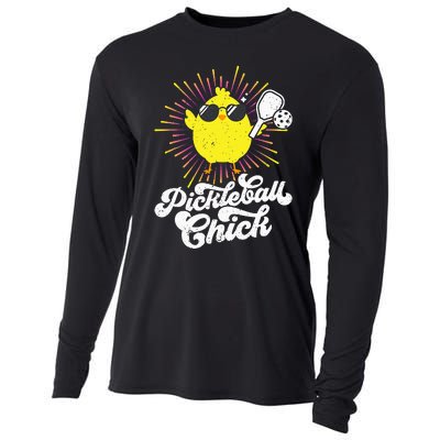 Pickleball Pickleball Chick Pickleball Lover Cooling Performance Long Sleeve Crew