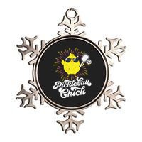 Pickleball Pickleball Chick Pickleball Lover Metallic Star Ornament