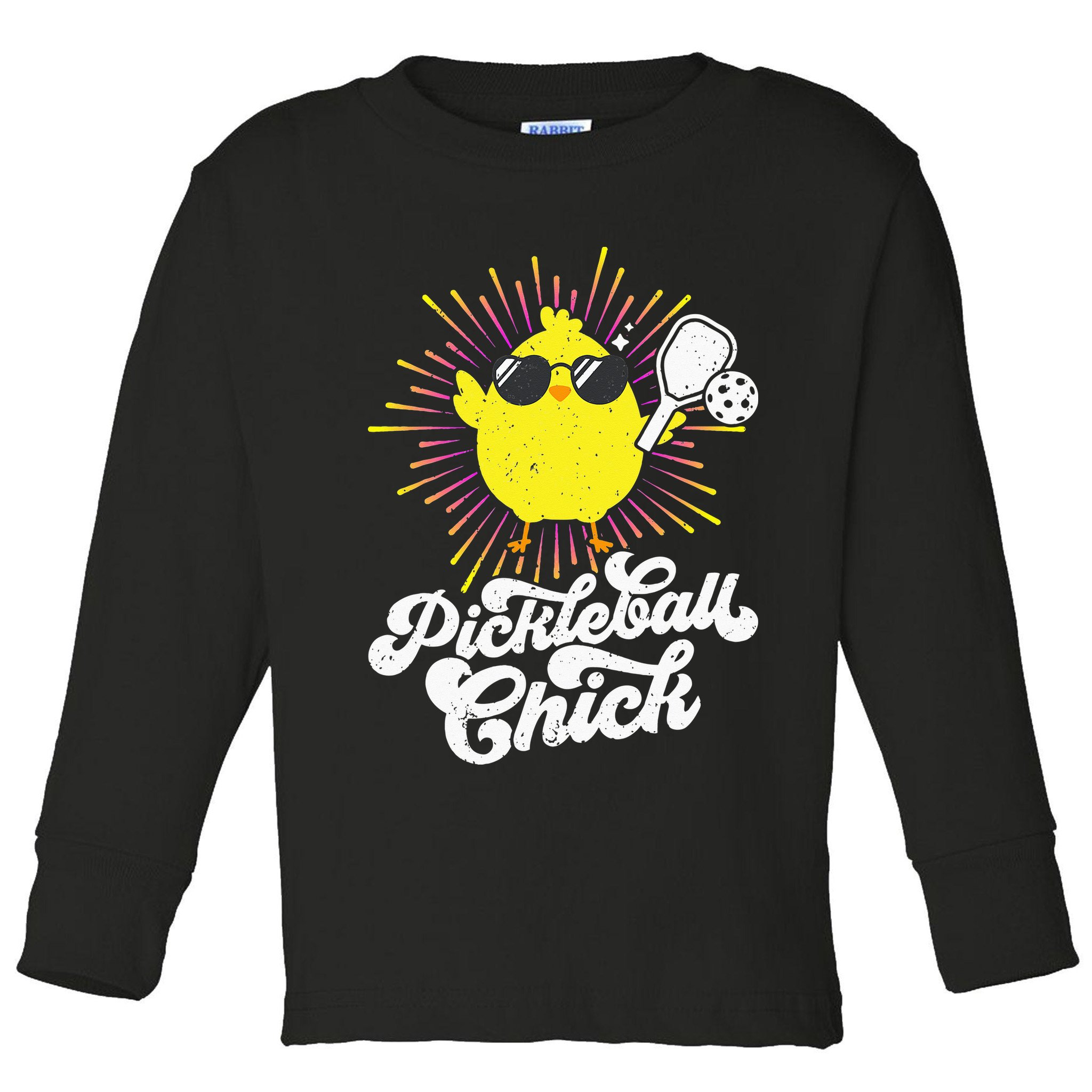 Pickleball Pickleball Chick Pickleball Lover Toddler Long Sleeve Shirt