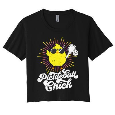 Pickleball Pickleball Chick Pickleball Lover Crop Top