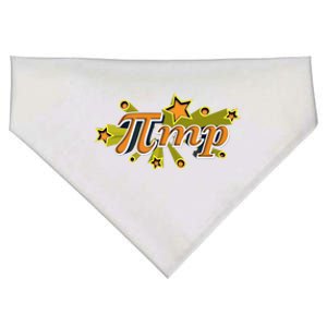 Pi Pimp Cute Solving Math Equation Problems Funny Teach Gift Meaningful Gift USA-Made Doggie Bandana