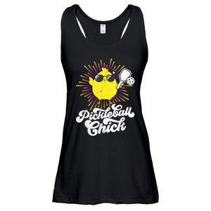 Pickleball, Pickleball Chick Tee, Pickleball Lover Ladies Essential Flowy Tank