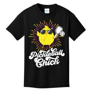 Pickleball, Pickleball Chick Tee, Pickleball Lover Kids T-Shirt