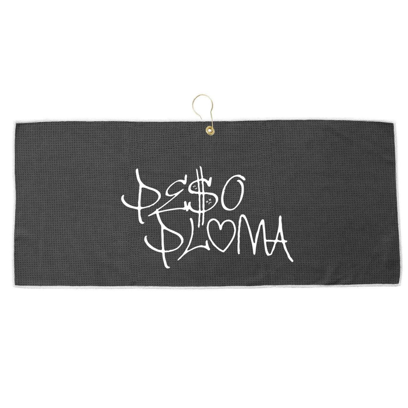 Peso Pluma Corridos Tumbados Mexico Belicos Large Microfiber Waffle Golf Towel