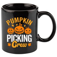 Pumpkin Picking Crew 11oz C Handle Ceramic Mug