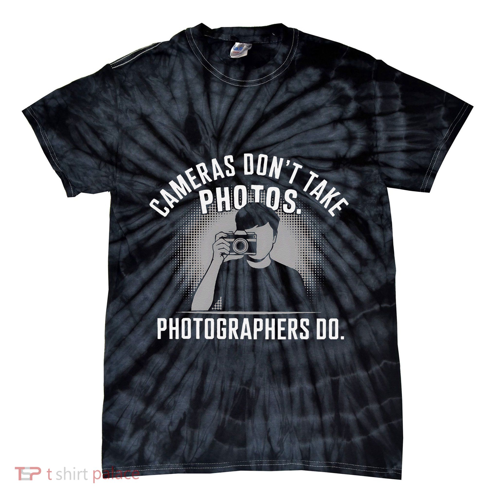 Photographer Photography Camera Photo Picture Image Gift Tie-Dye T-Shirt