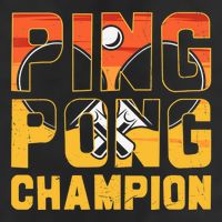 Ping Pong Champion Funny Table Tennis Player Retro 12oz Stainless Steel Coffee Mug
