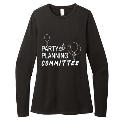 Party Planning Committee Womens CVC Long Sleeve Shirt