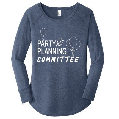 Party Planning Committee Women's Perfect Tri Tunic Long Sleeve Shirt