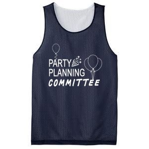 Party Planning Committee Mesh Reversible Basketball Jersey Tank