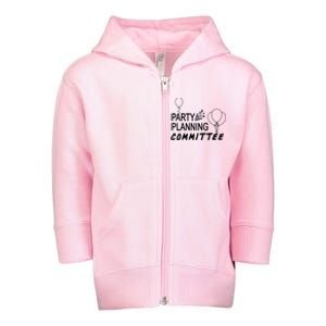 Party Planning Committee Toddler Zip Fleece Hoodie