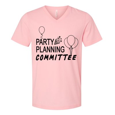 Party Planning Committee V-Neck T-Shirt