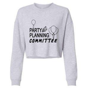 Party Planning Committee Cropped Pullover Crew