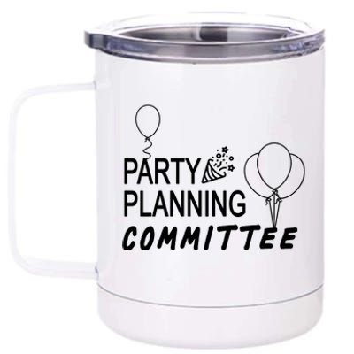 Party Planning Committee 12 oz Stainless Steel Tumbler Cup