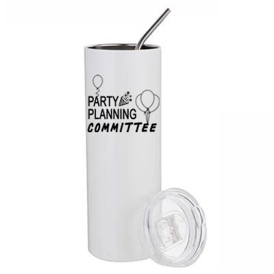 Party Planning Committee Stainless Steel Tumbler