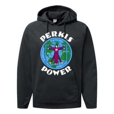 Perkis Power Camp Counselor Unisex Performance Fleece Hoodie