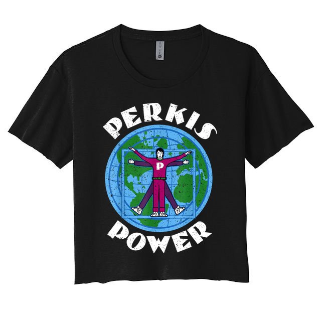 Perkis Power Camp Counselor Unisex Crop Top