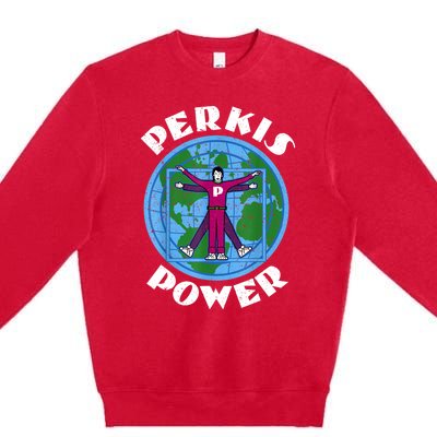 Perkis Power Camp Counselor Unisex Premium Crewneck Sweatshirt