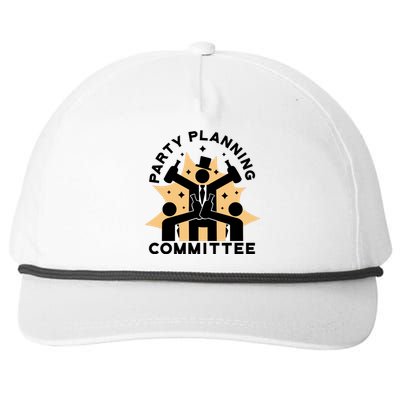 Party Planning Committee Snapback Five-Panel Rope Hat