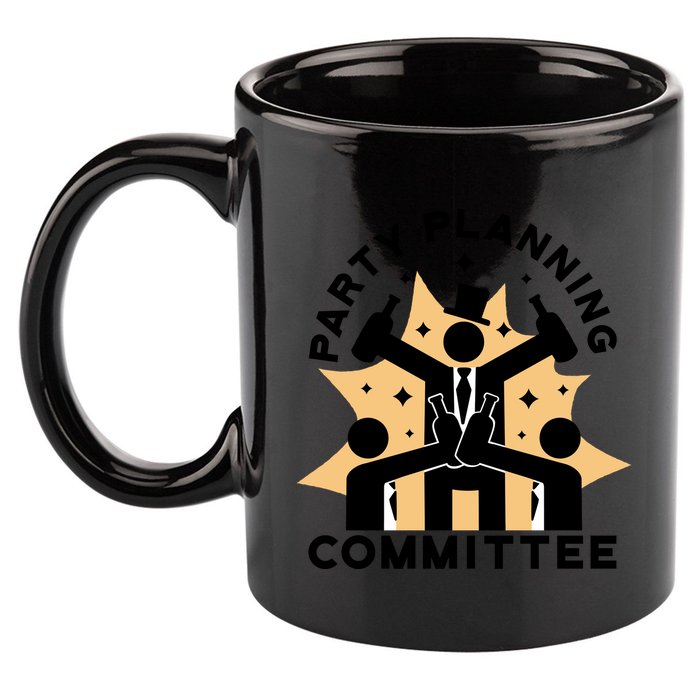 Party Planning Committee 11oz C Handle Ceramic Mug