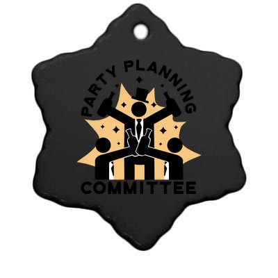 Party Planning Committee Ceramic Star Ornament