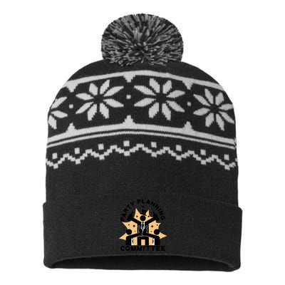 Party Planning Committee USA-Made Snowflake Beanie