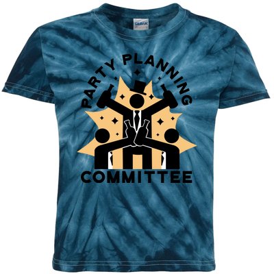 Party Planning Committee Kids Tie-Dye T-Shirt