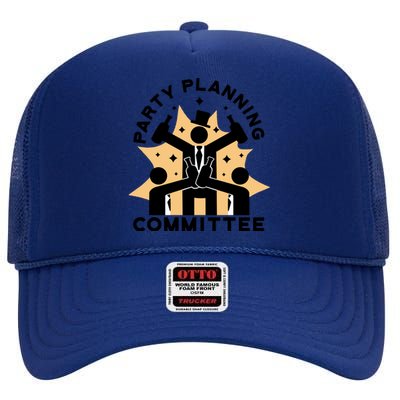 Party Planning Committee High Crown Mesh Back Trucker Hat