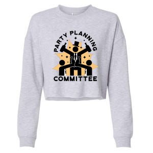 Party Planning Committee Cropped Pullover Crew