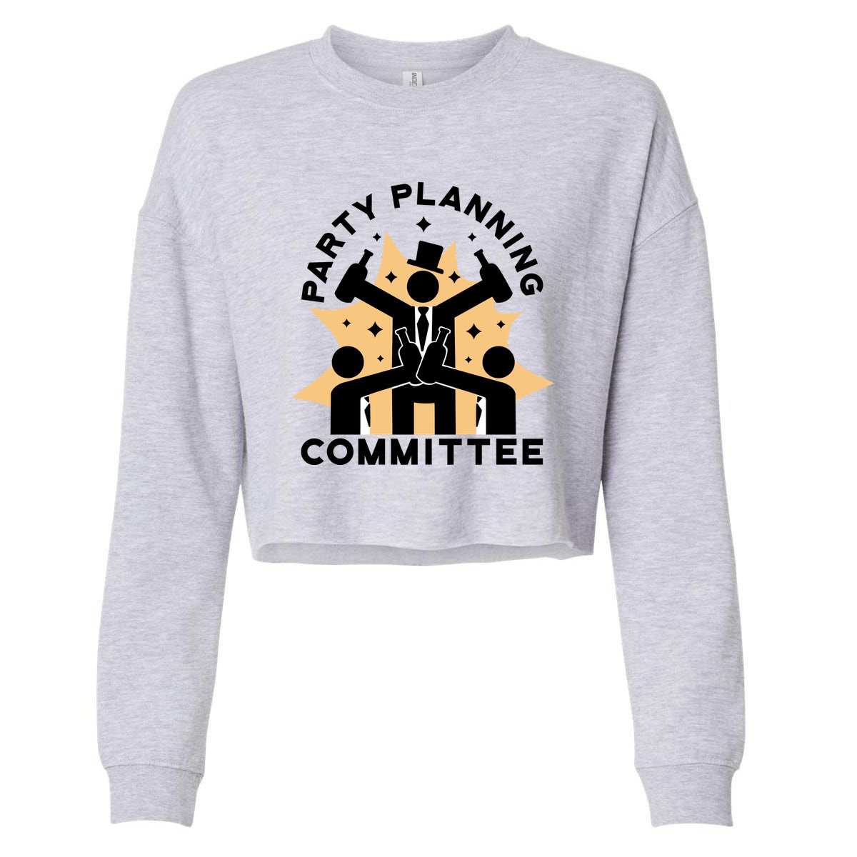 Party Planning Committee Cropped Pullover Crew