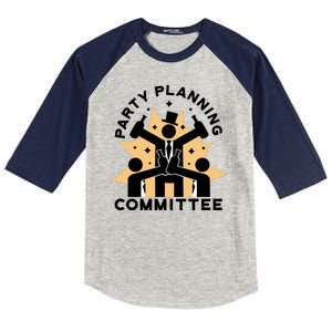 Party Planning Committee Kids Colorblock Raglan Jersey