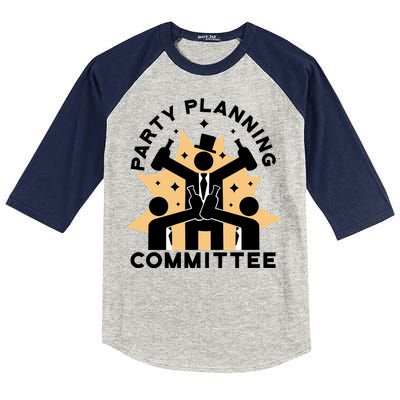 Party Planning Committee Kids Colorblock Raglan Jersey