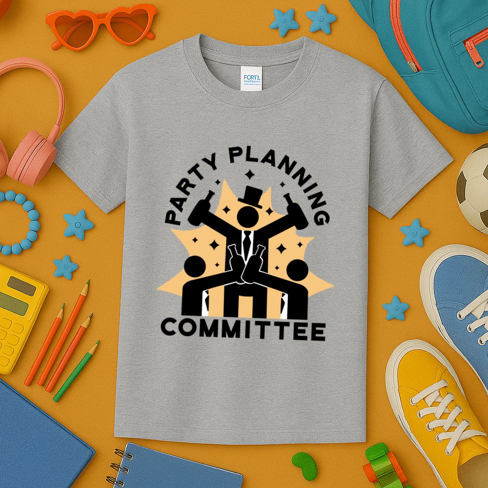 Party Planning Committee Kids T-Shirt