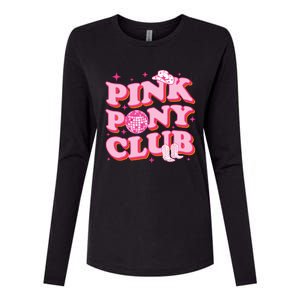 Pink Pony Club Womens Cotton Relaxed Long Sleeve T-Shirt