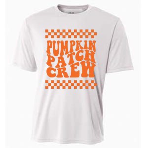 Pumpkin Patch Crew Matching Family Retro Halloween Groovy Cooling Performance Crew T-Shirt