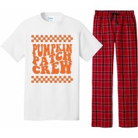 Pumpkin Patch Crew Matching Family Retro Halloween Groovy Pajama Set