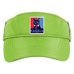 Politically Purrfect Cats For Kamala Harris 2024 President Adult Drive Performance Visor