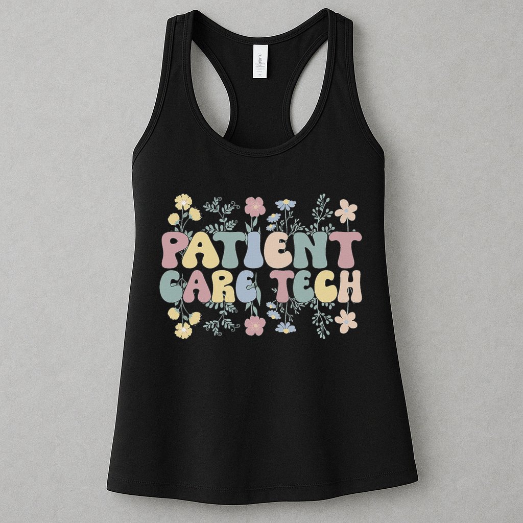 Pct Patient Care Tech Patient Care Technician Womens Tank Top
