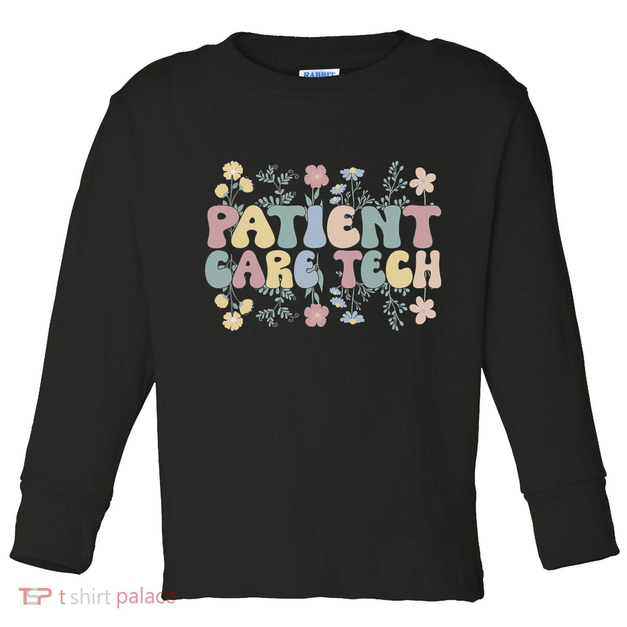 Pct Patient Care Tech Patient Care Technician Toddler Long Sleeve Shirt