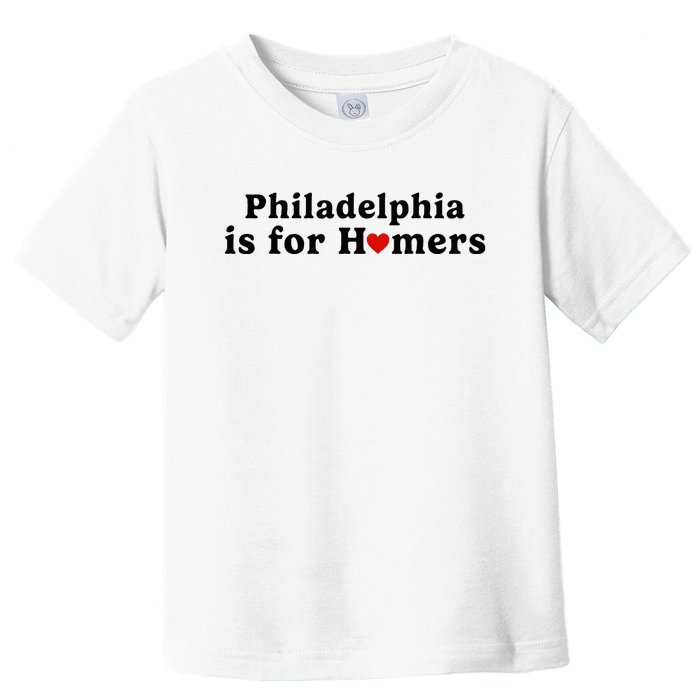 Philly Pride Celebrating Philadelphia's Sports Culture Toddler T-Shirt