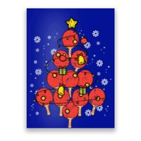 Ping Pong Christmas Tree Xmas Pajamas Pjs Table Tennis Cool Gift Poster