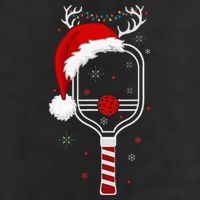 Pickleball Player Christmas Holiday Reindeer Xmas Adult Drive Performance Visor
