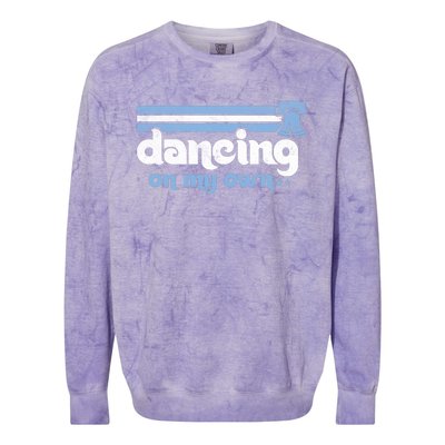 Philly Dancing On My Own Philadelphia Baseball Colorblast Crewneck Sweatshirt