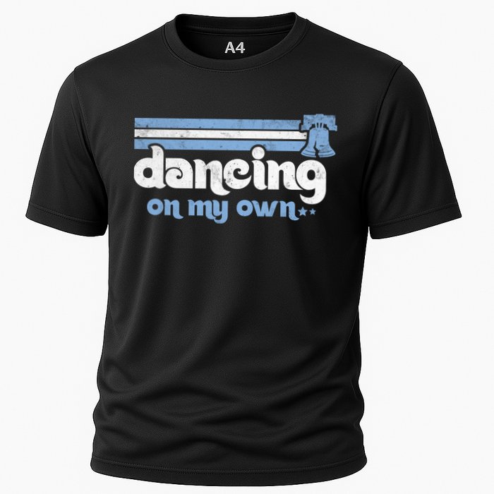 Philly Dancing On My Own Philadelphia Baseball Cooling Performance Crew T-Shirt