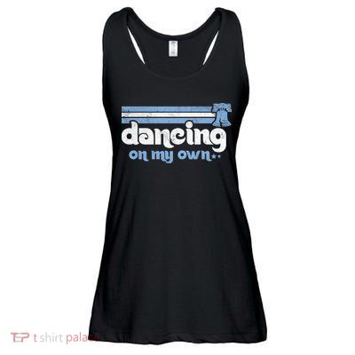 Philly Dancing On My Own Philadelphia Baseball Ladies Essential Flowy Tank