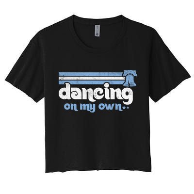 Philly Dancing On My Own Philadelphia Baseball Crop Top