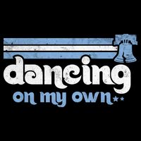 Philly Dancing On My Own Philadelphia Baseball Cropped Pullover Crew